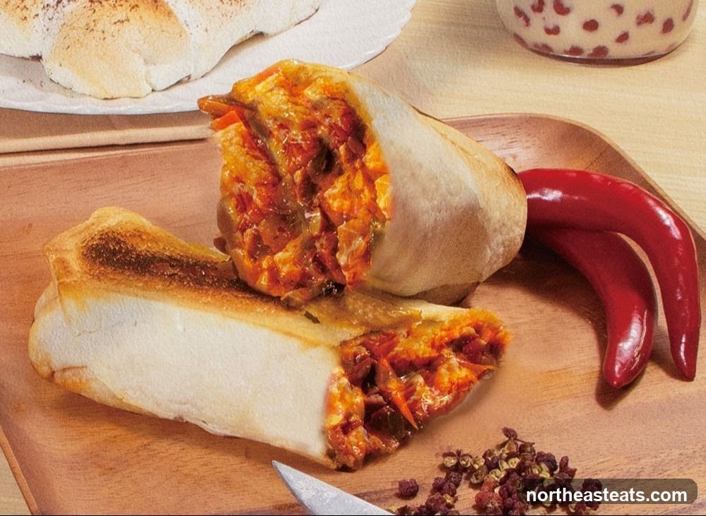 Spicy Sandwich with Chili Peppers