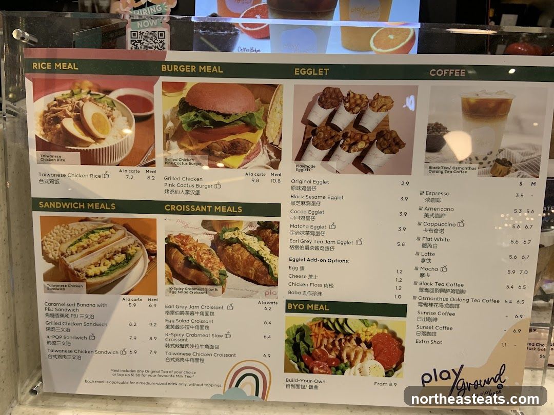 Playground Menu