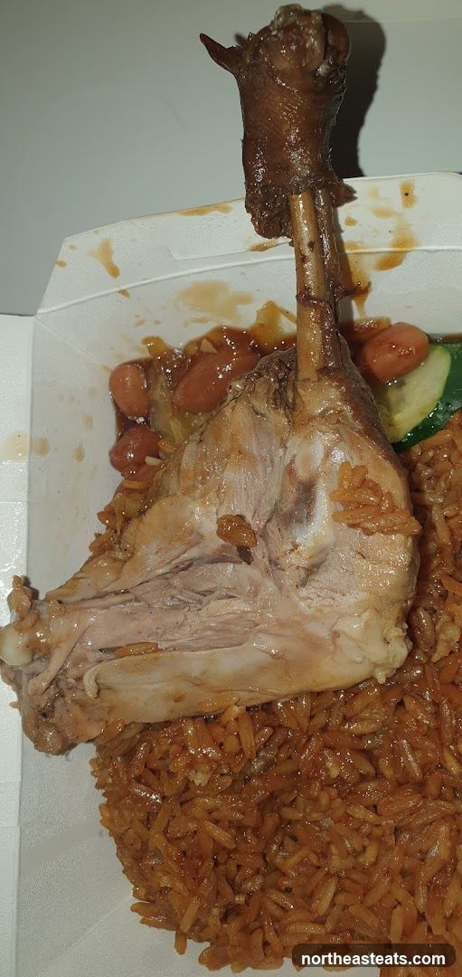 Braised Duck Leg with Rice and Beans
