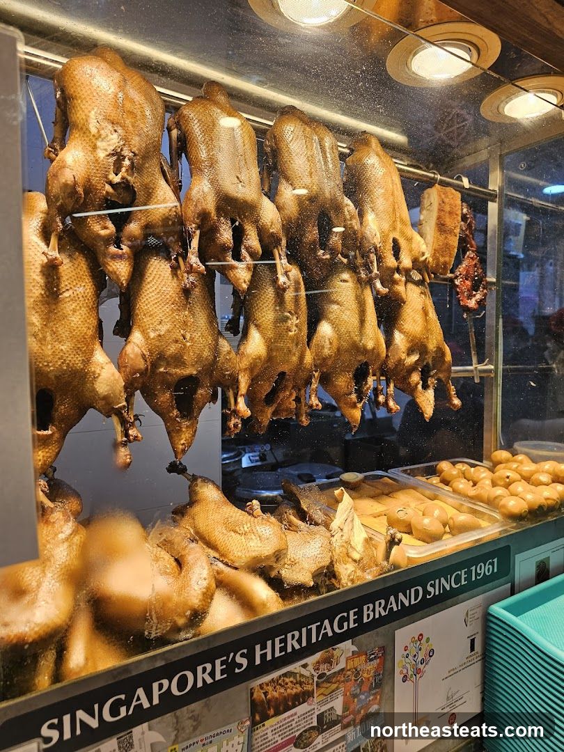 Roasted Ducks and Other Food Items