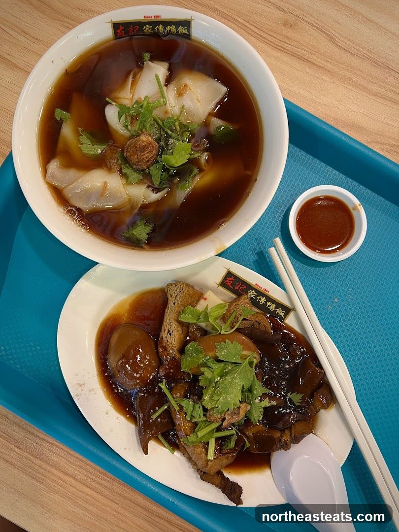 Braised Duck and Noodles