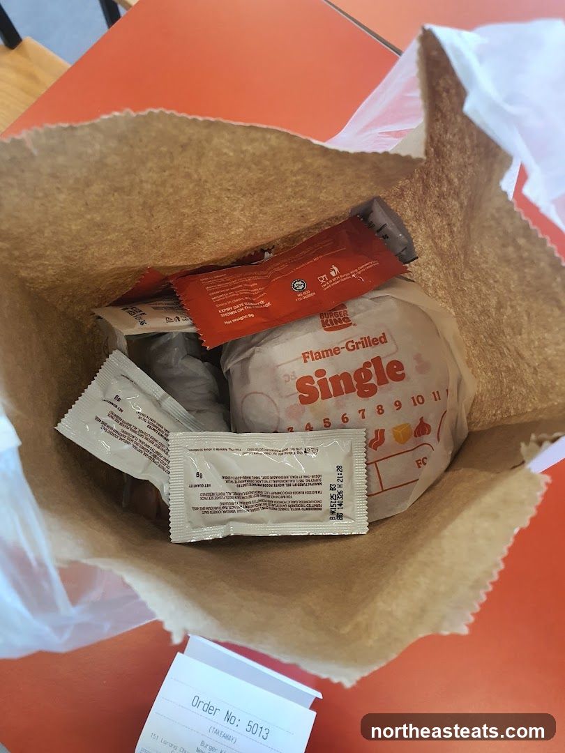 Burger King Takeaway Bag