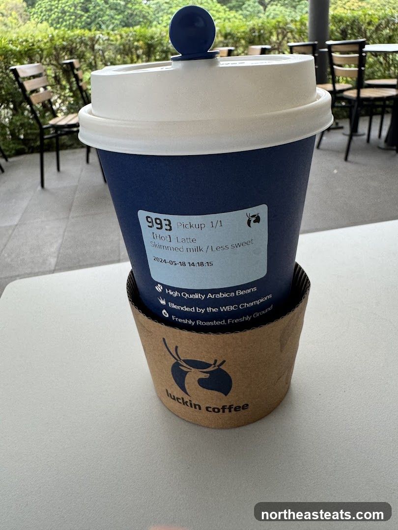 Luckin Coffee Cup