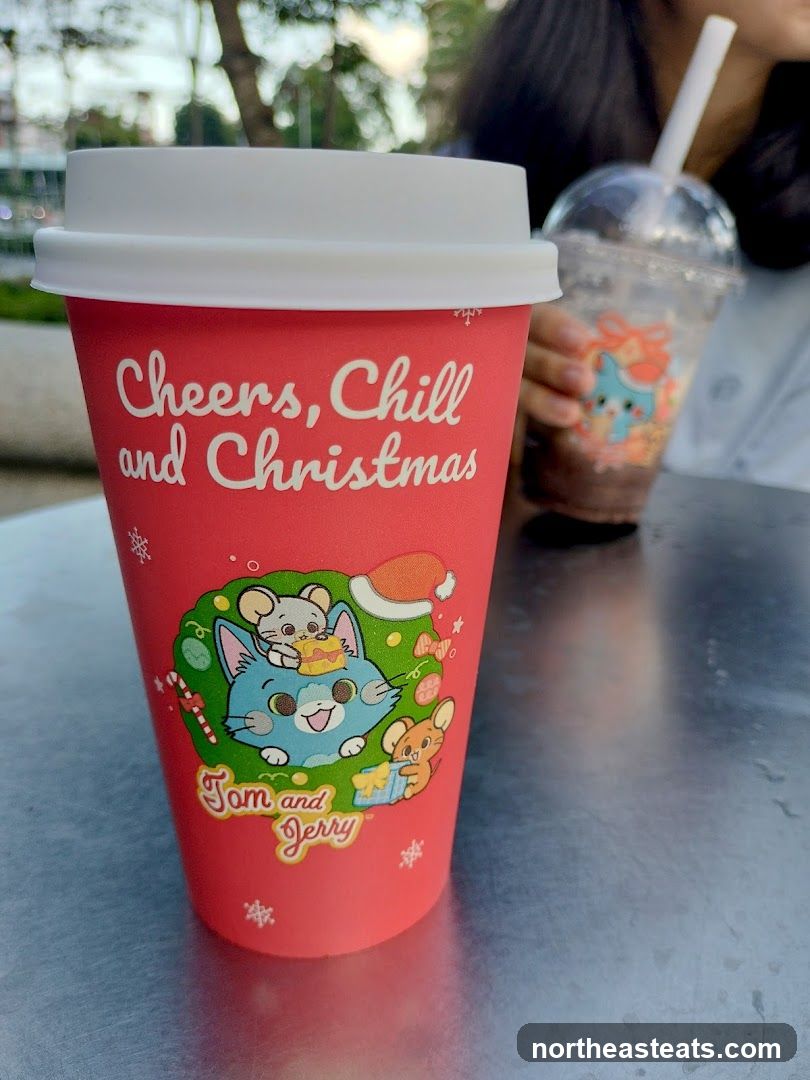 Tom and Jerry Christmas Cup