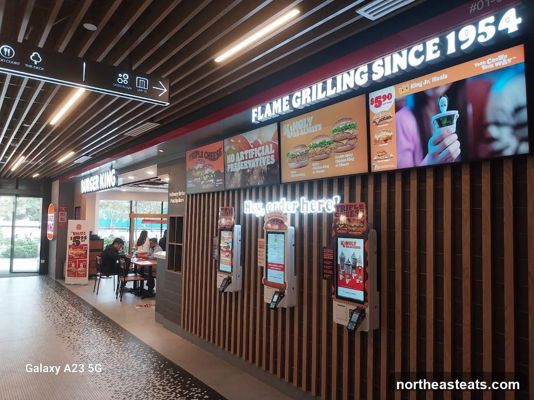Burger King Interior