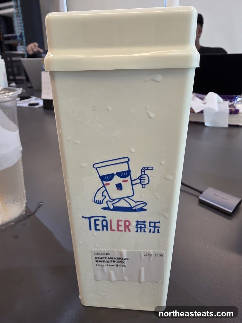 Tealer Grape Milkshake