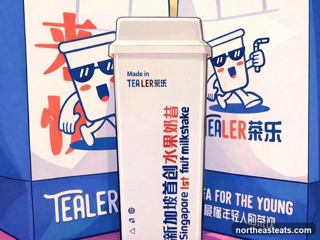 Tealer Milkshake Packaging
