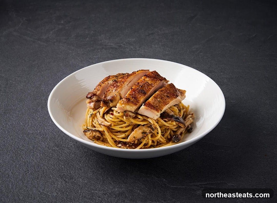 Chicken and Mushroom Pasta