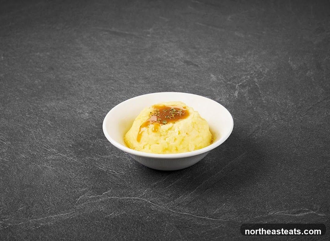 Mashed Potatoes with Gravy