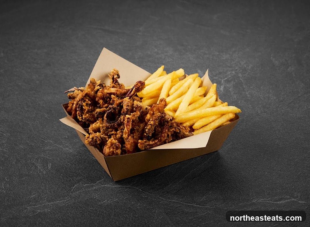 Fried Calamari and Fries