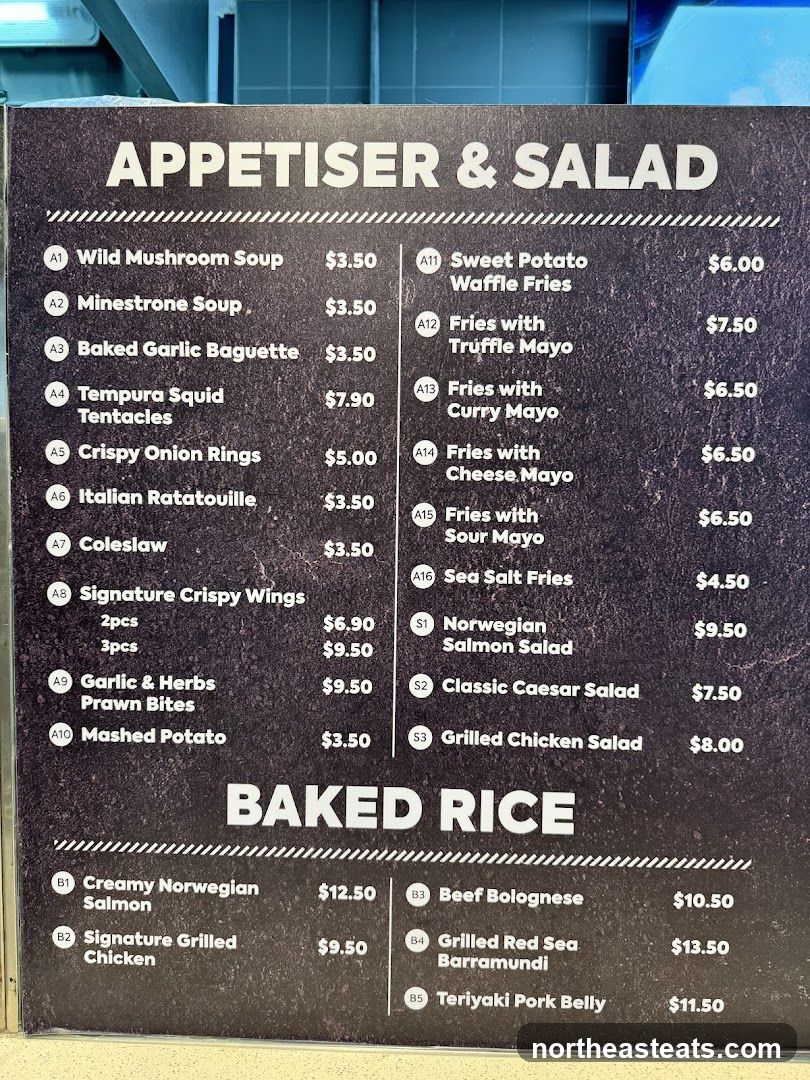 APPETISER & SALAD BAKED RICE