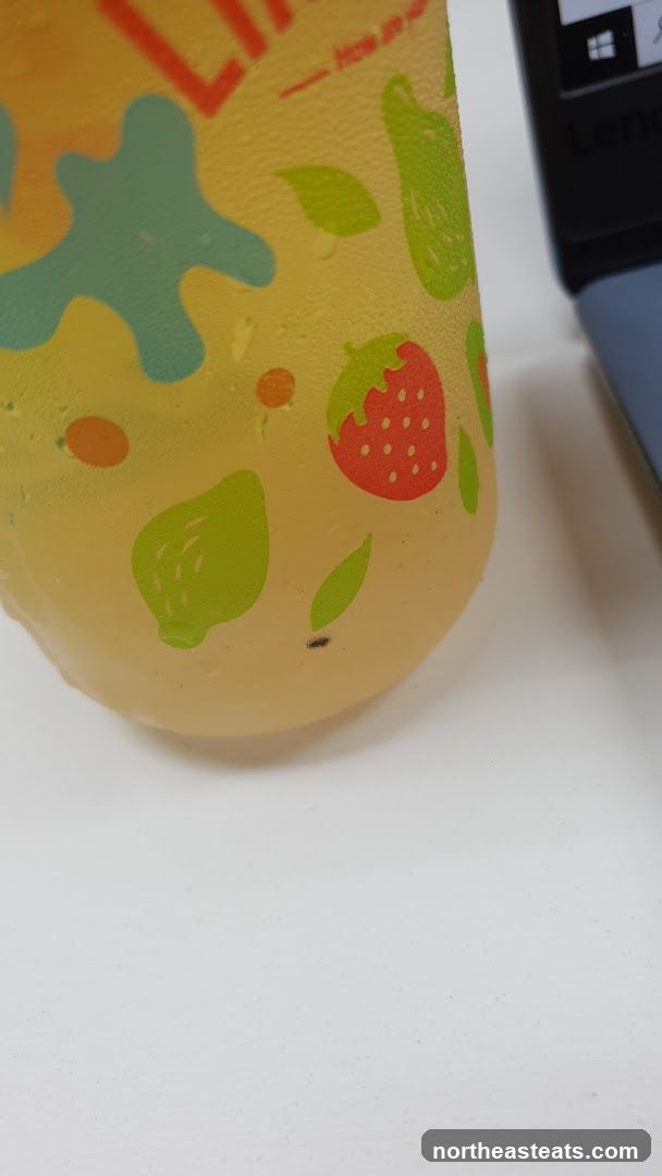 Beverage Cup with Fruit Design
