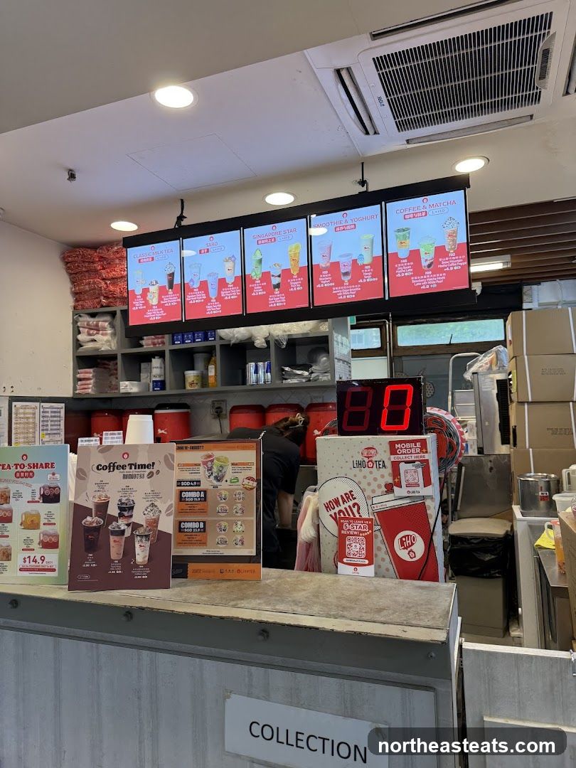 Bubble Tea Shop Counter