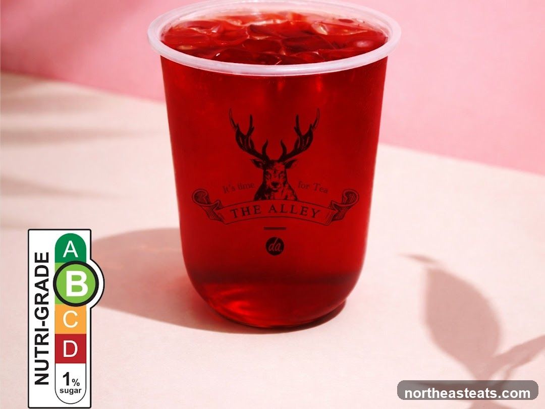 The Alley Drink with Nutri-Grade Label