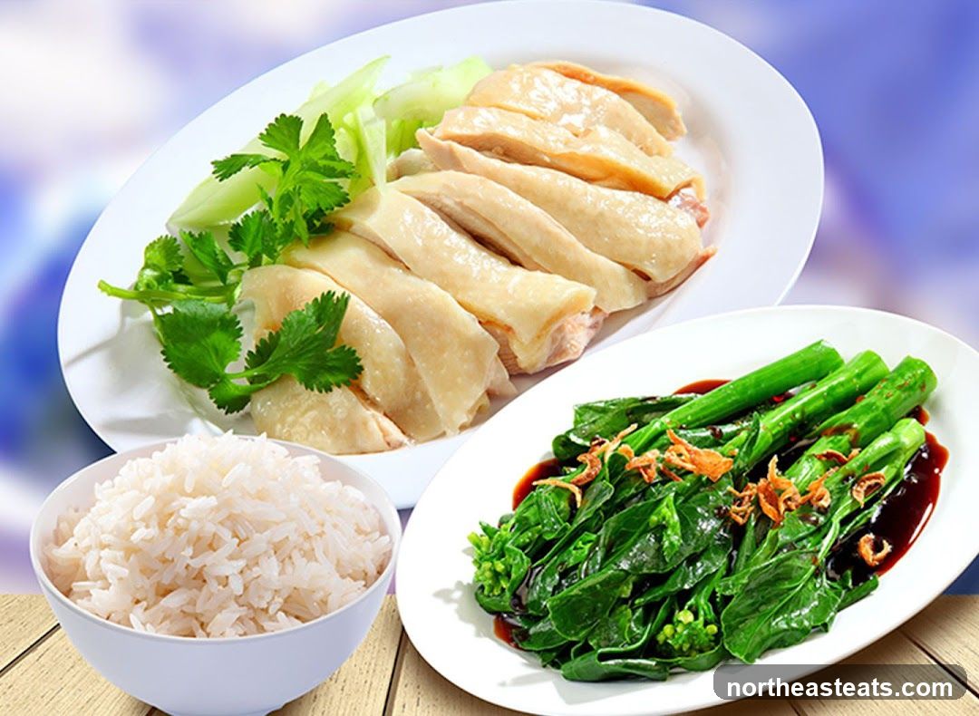 Hainanese Chicken Rice