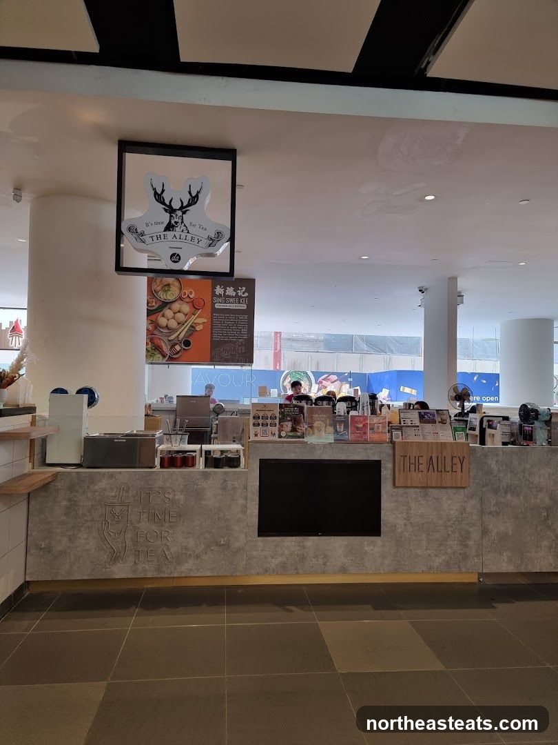 The Alley Tea Shop Counter