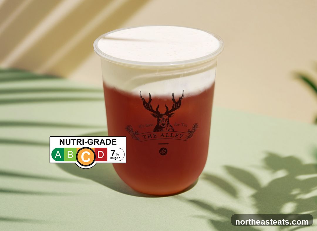 The Alley Drink with Nutri-Grade Label