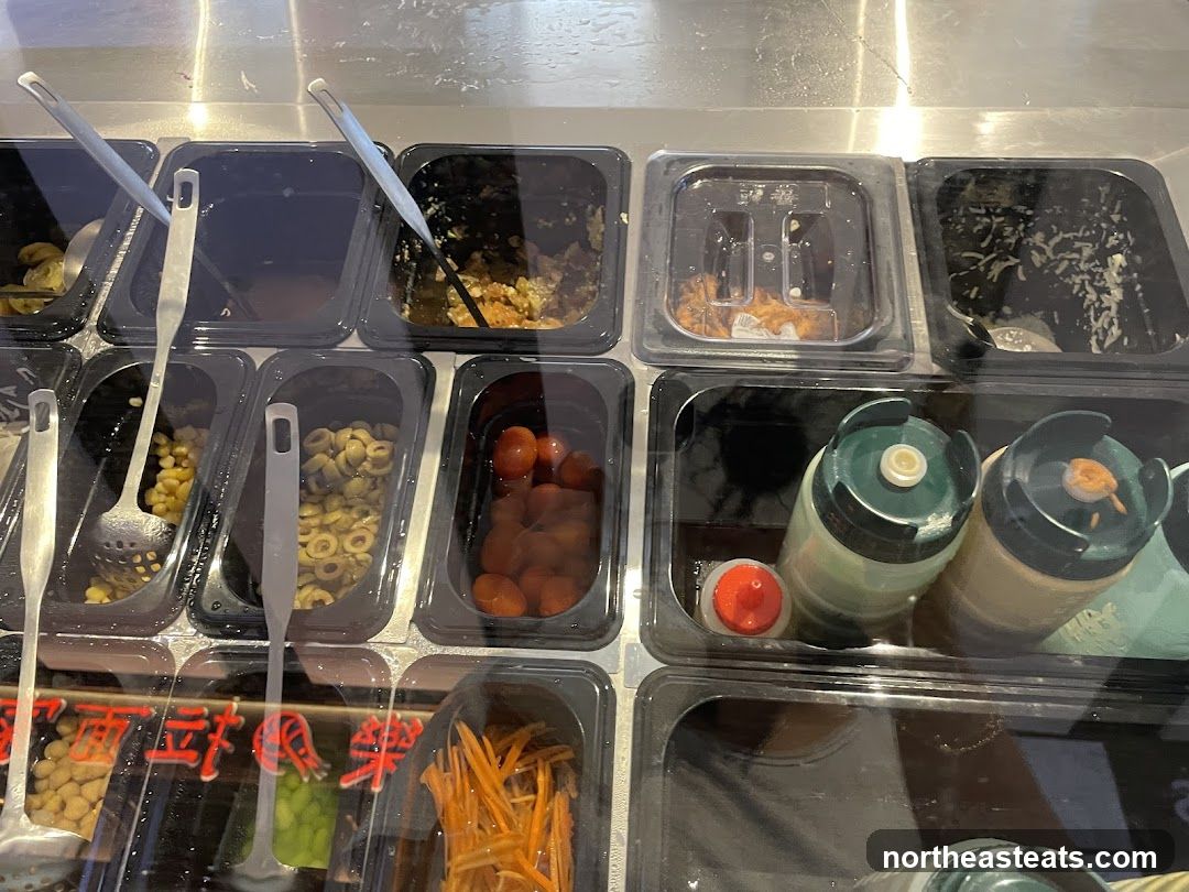 Sandwich Toppings Bar