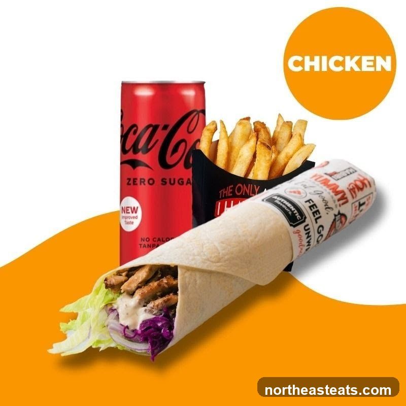 Chicken Wrap Meal
