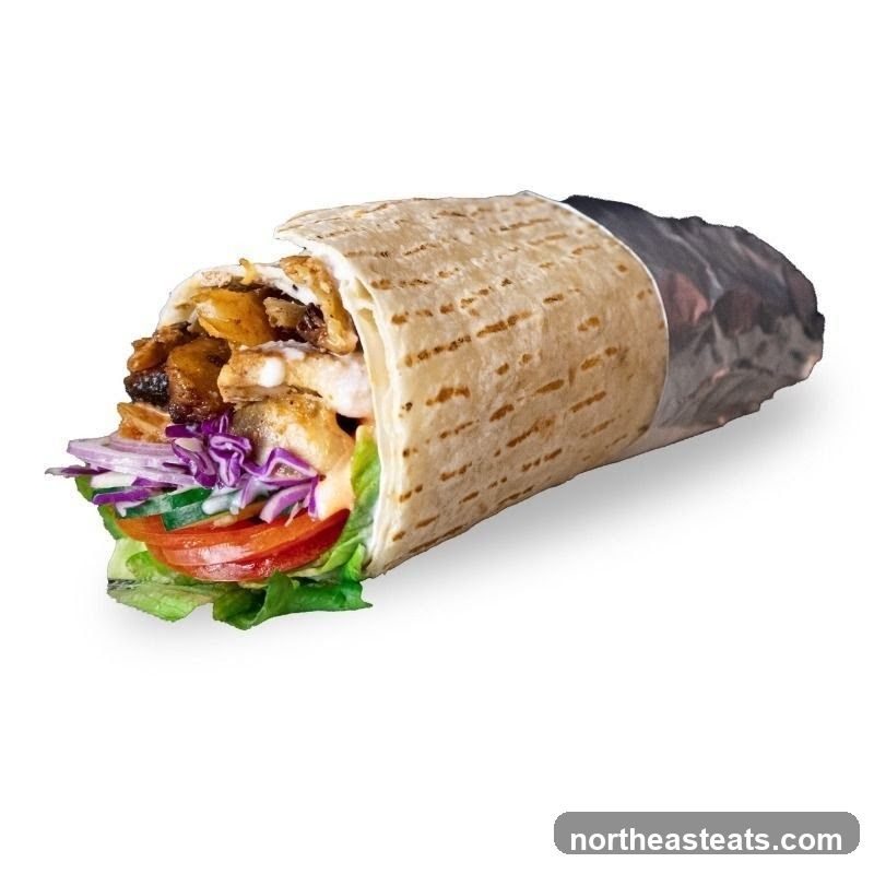 Chicken Shawarma Wrap