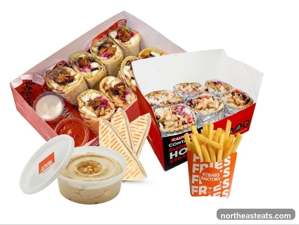 Kebabs and Fries