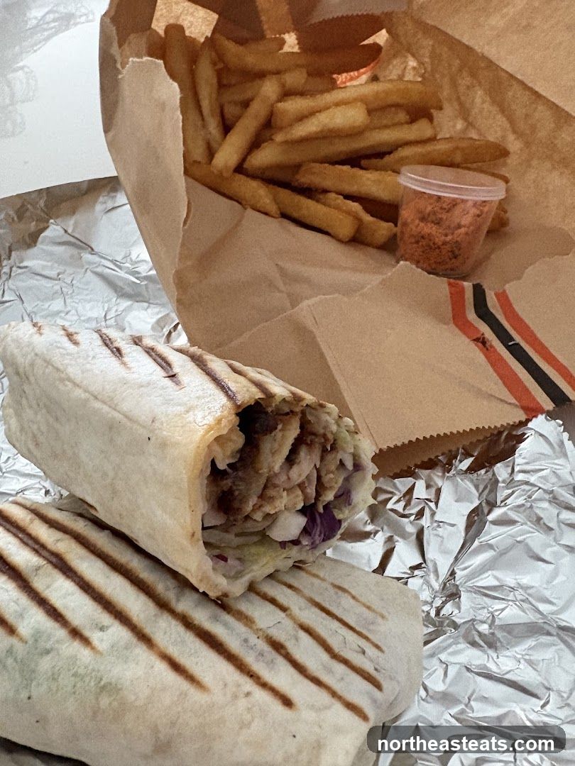 Shawarma and Fries