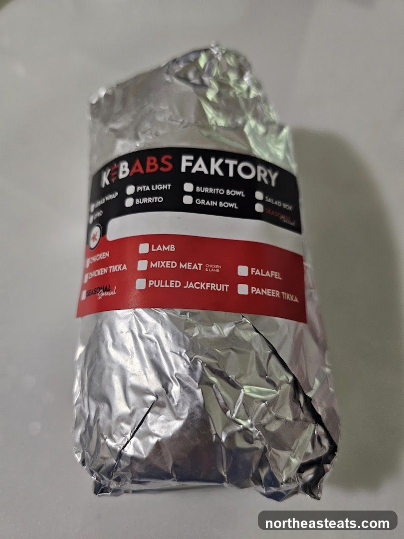 Kebab wrap