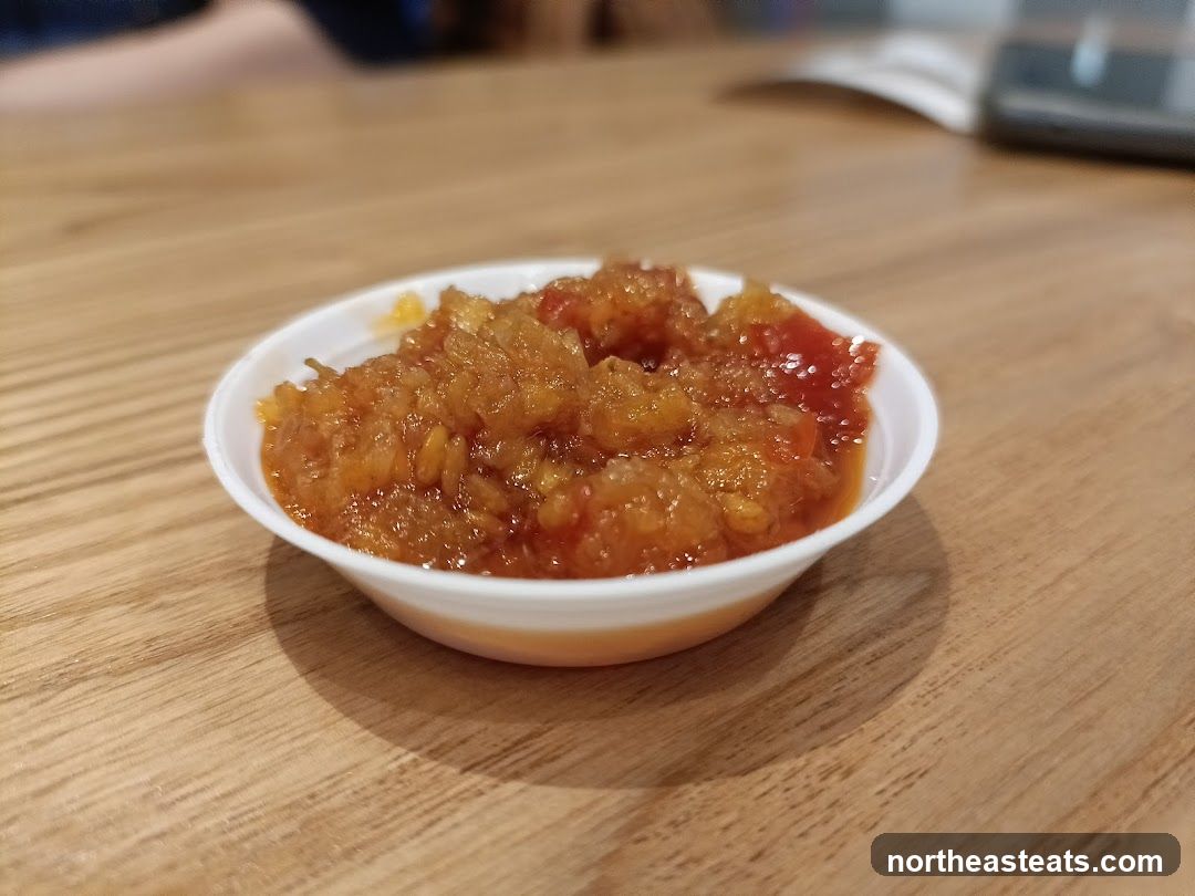 Chutney in a bowl