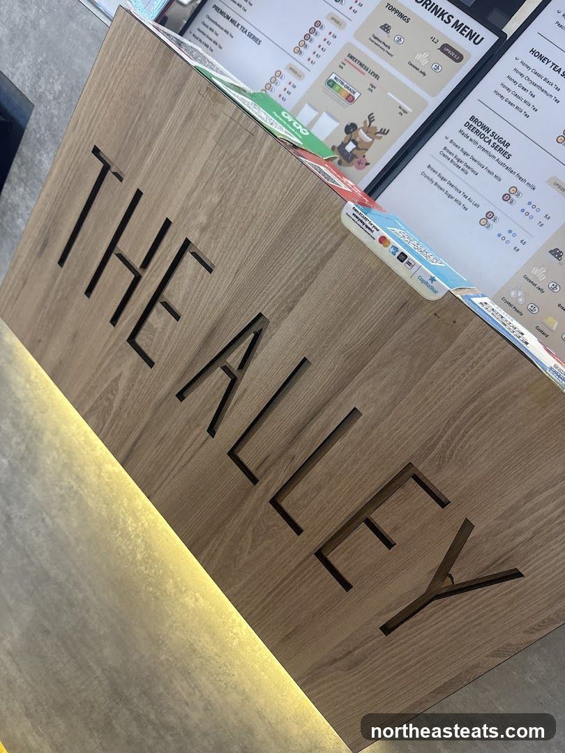 The Alley Menu