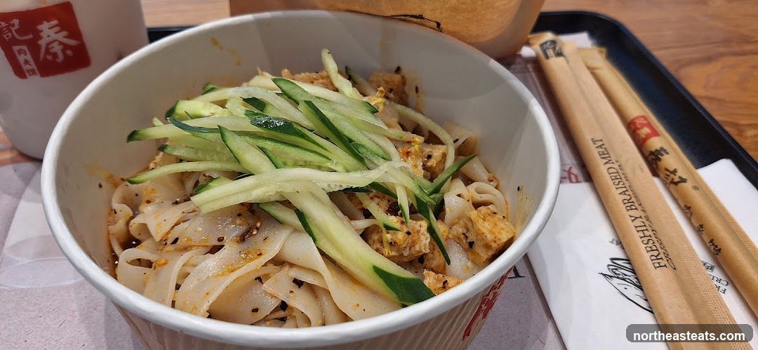 Noodles with Cucumber and Tofu