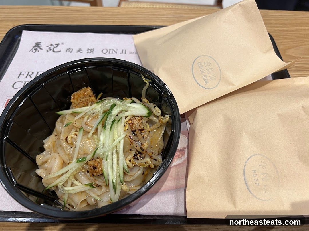 Noodles and Wrapped Food