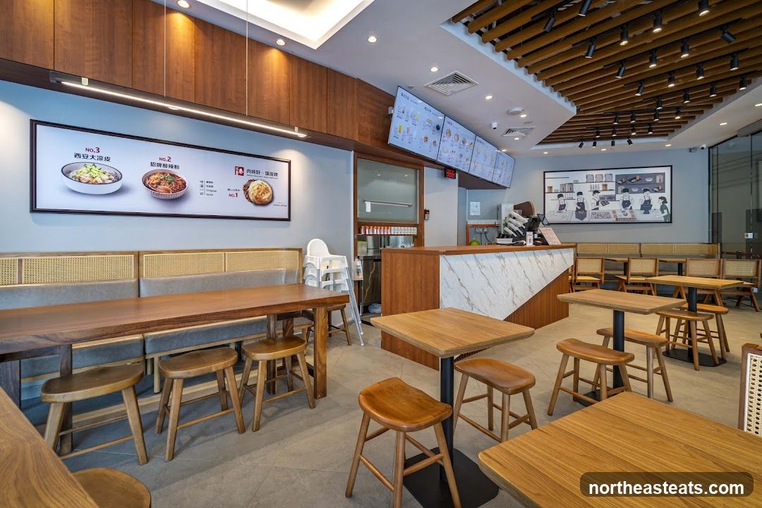 Restaurant Interior with Menu Boards