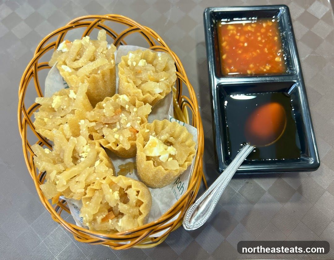 Fried Appetizers with Dipping Sauces