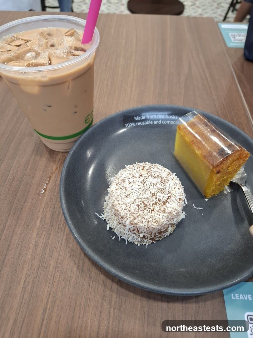 Iced Coffee and Desserts