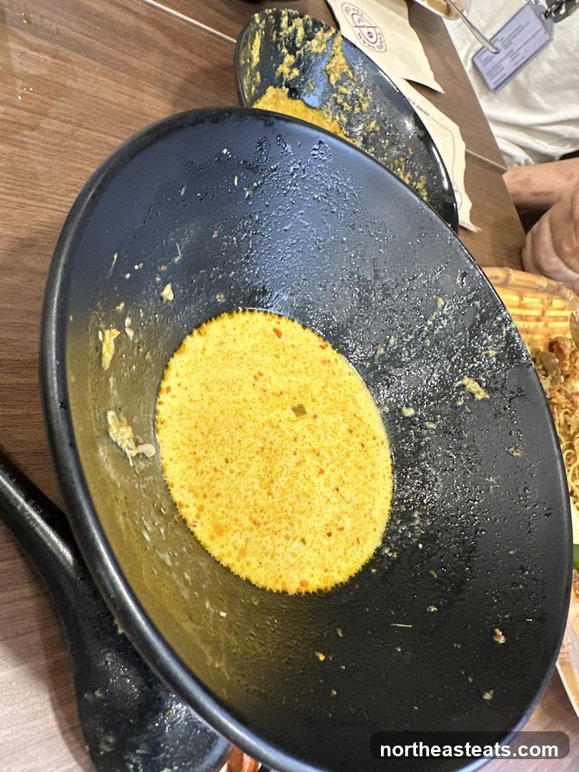 Empty Ramen Bowl