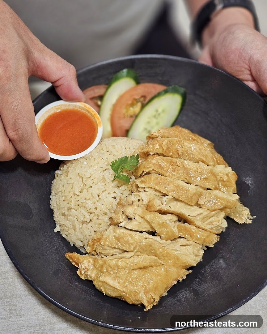Hainanese Chicken Rice