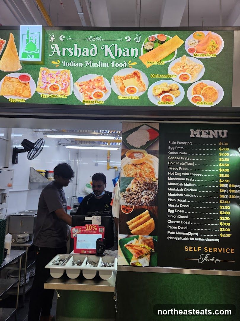 Arshad Khan Indian Muslim Food Menu