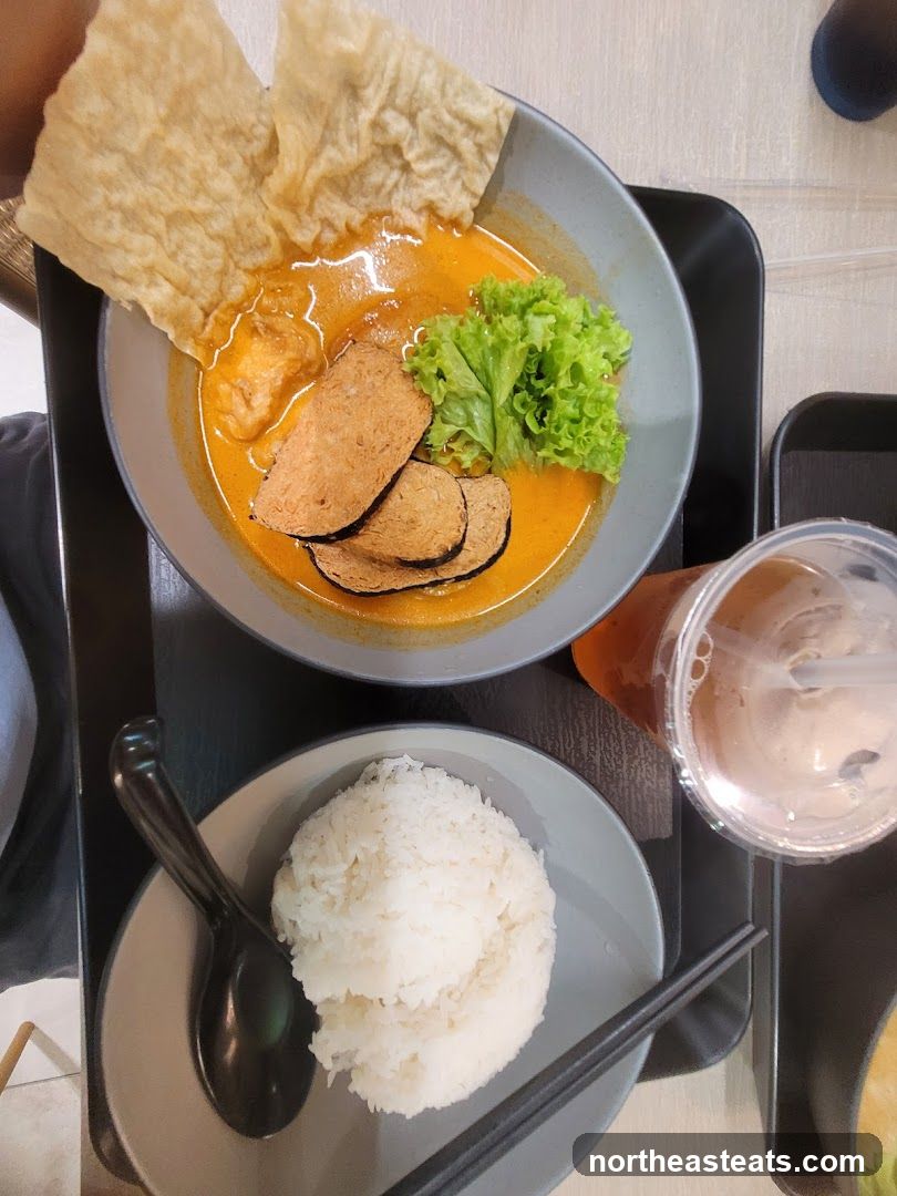 Curry Laksa with Rice