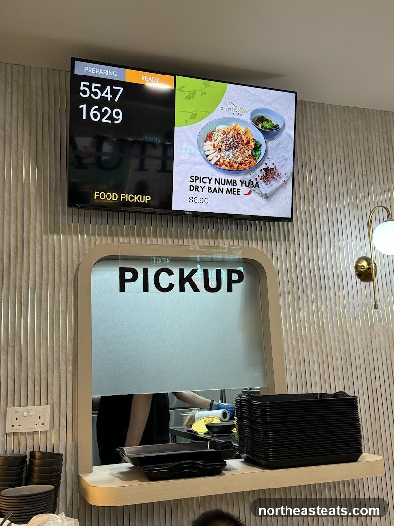 Food Pickup Display