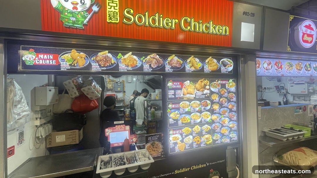 Soldier Chicken Food Stall