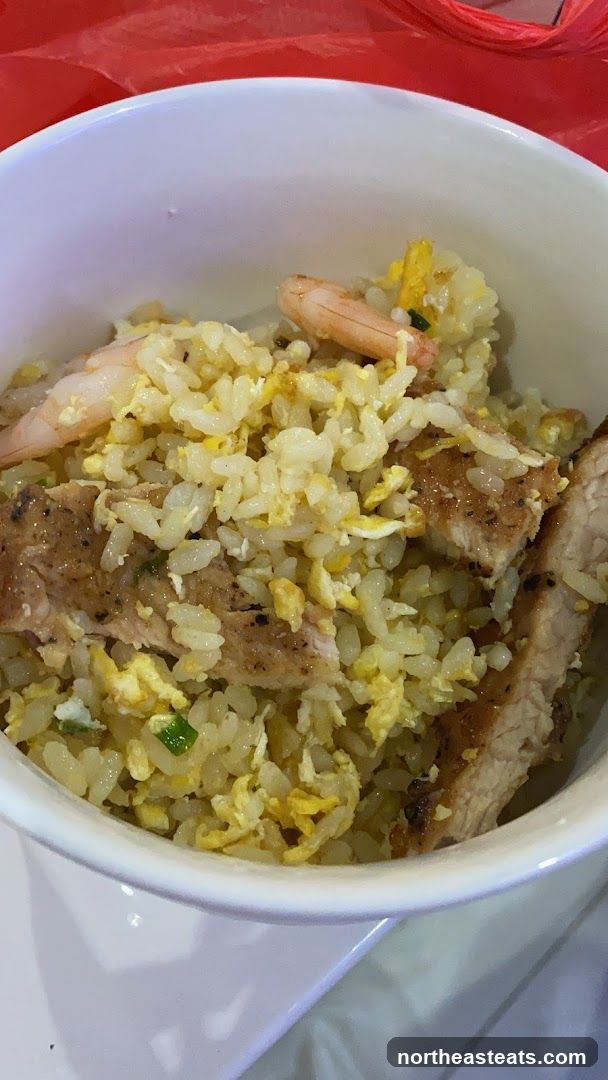 Fried Rice with Pork and Shrimp