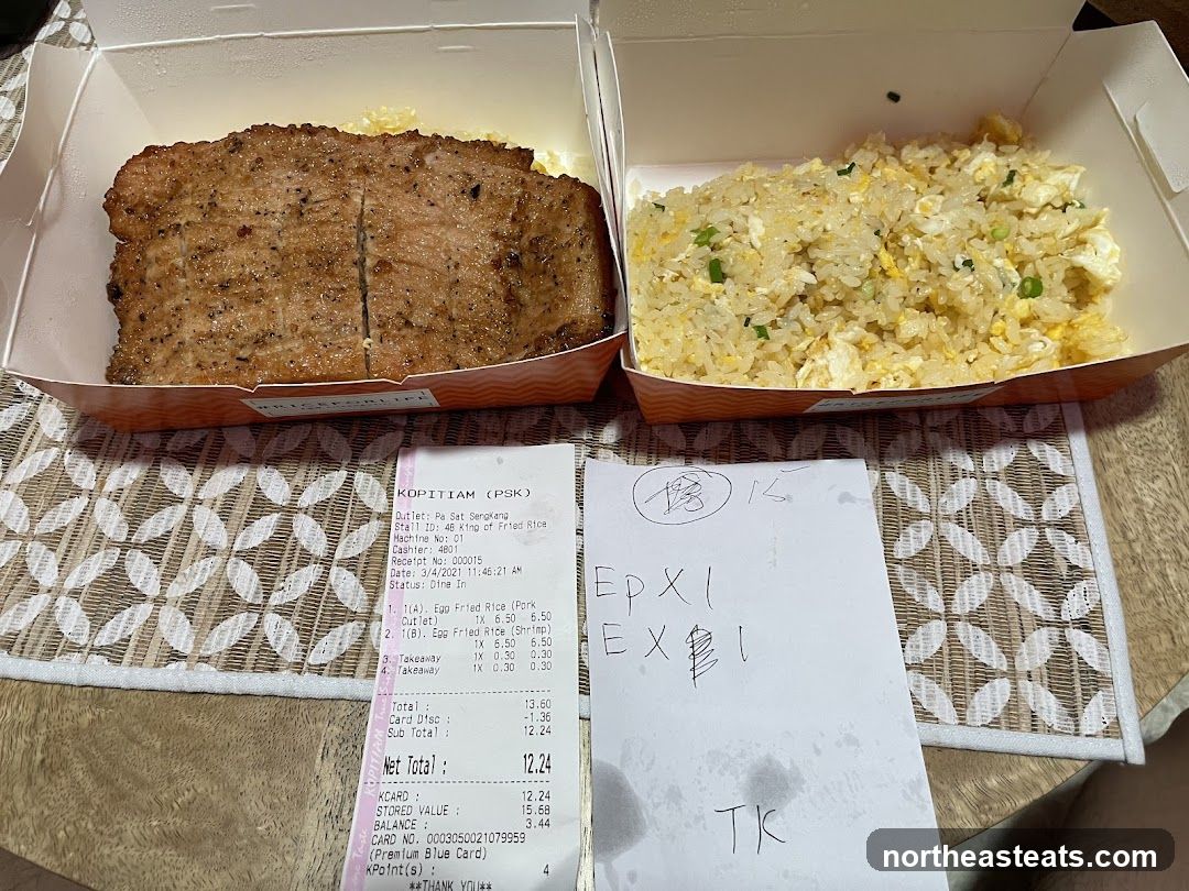 Fried Rice and Pork Cutlet