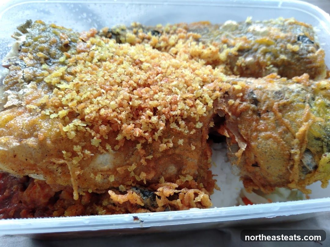 Fried Fish with Toppings