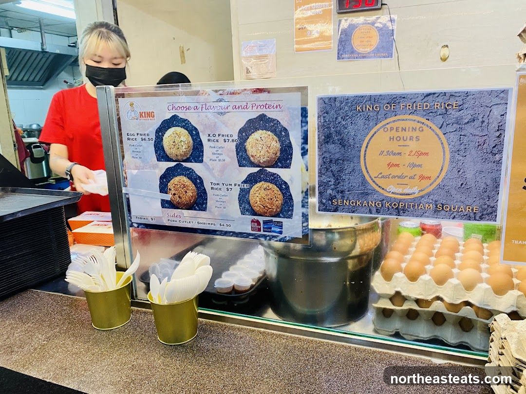 King of Fried Rice Menu