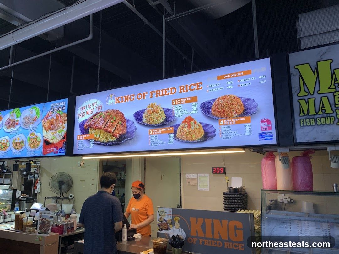 King of Fried Rice Menu