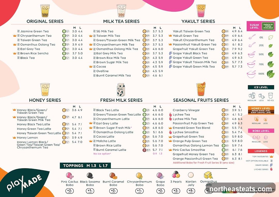 Play Made Menu