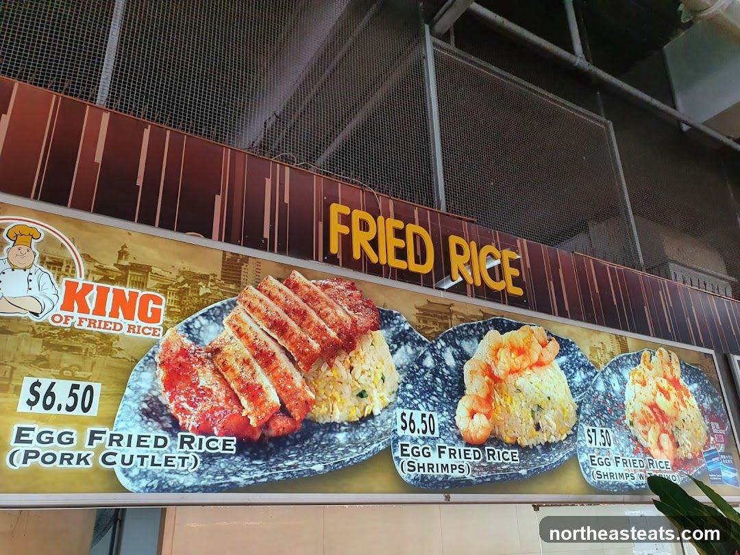 Fried Rice Menu