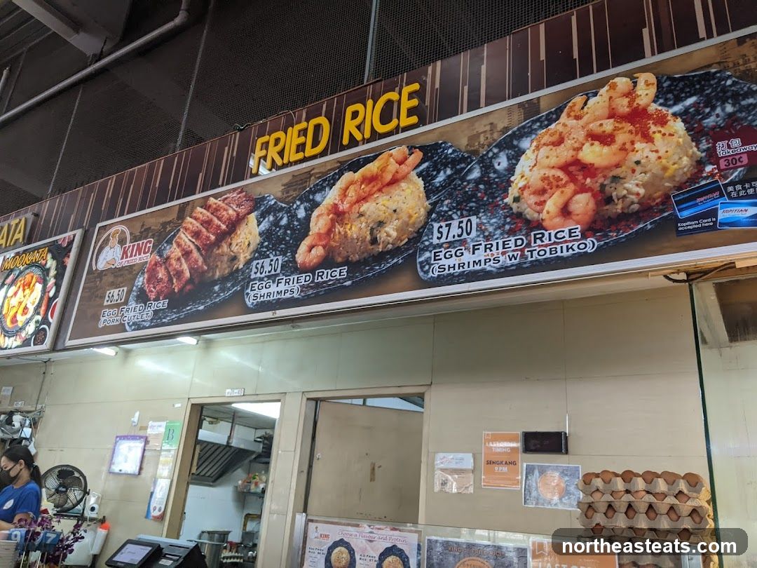 Fried Rice Menu