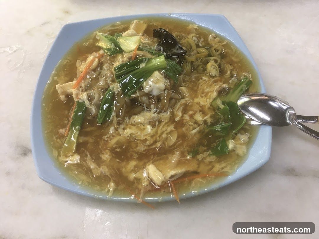 Noodle Dish with Vegetables and Egg