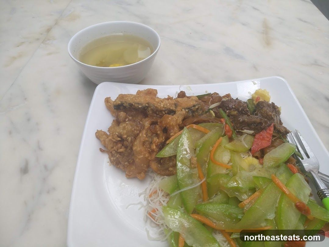 Asian Meal with Soup